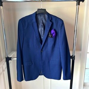 H&M Blue Men Sports Blazer